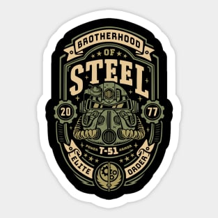 Knight of Steel T-51 Sticker